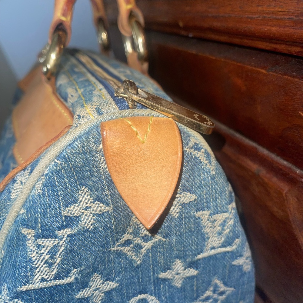 💕SOLD💕Louis Vuitton denim speedy - Picture 5 of 14